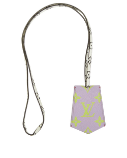 Louis Vuitton Clochette Bag Charm, Leather, Monogram, CX0139, DB/B, 2*